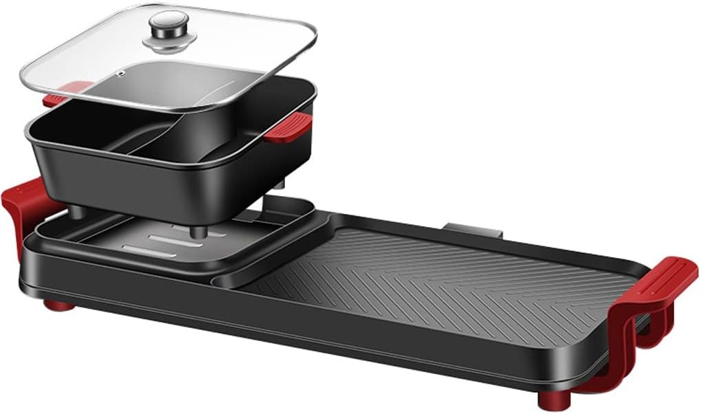 Olla Eléctrica vhhhjhhkl 5 Velocidades Parrilla Shabu Pot