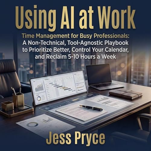 Using AI at Work: Time Management for Busy Professionals cover art