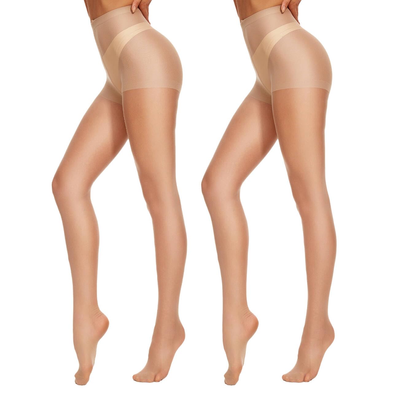 CozyWow Collant A Rete Con Vita Alta Per Donna – Calze Pescatore Elastico E Delicato, Con Giarrettiera A Coscia - copertina