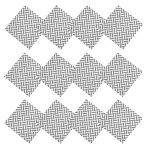 Homoyoyo Papel para Envolver Alimentos Antigrasa y Resistente, 50 Hojas Negras de Papel para Sándwiches y Pollo Frito, Adecuado para Hornear y Bodas