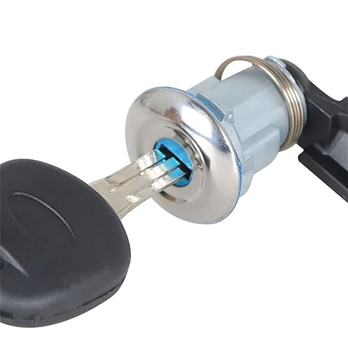 Miniatura 6 de Cilindro de bloqueo de tapa de llenado de combustible con 2 llaves 69058-35140 Reemplazo para Tundra 2000 2001 2002 2003 Tacoma 1995 1996 1997 1998