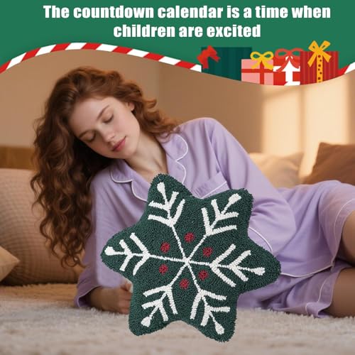 Coussin doudou Noël douceur festive pour salon et lit - 4