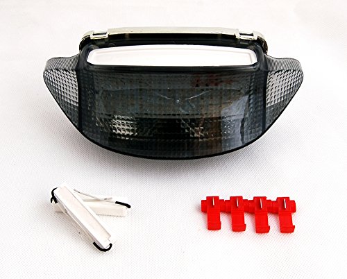 Areyourshop LED Taillight + Turn Signals For Honda CBR 600 F3 1997-1998 Smoke