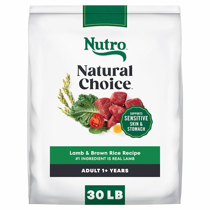 Image of Nutro Natural Choice Adult Dry Dog Food, Lamb & Brown Rice Recipe, 30 lb