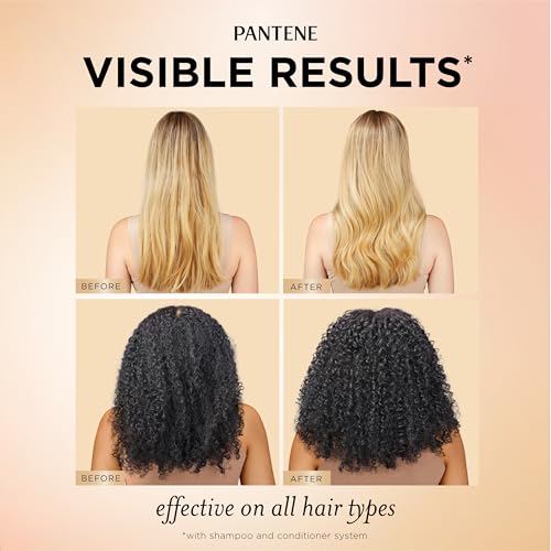 Pantene Abundant & Strong Shampoo, Strengthens Scalp's Hold on Hair Roots, 13.5 oz - Image 5