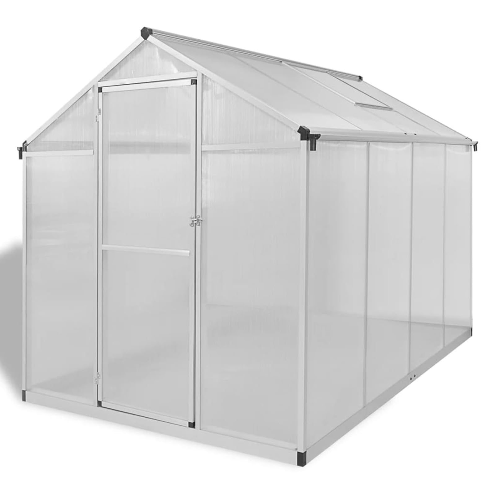Mobili Serra in Alluminio Rinforzato con Telaio di Base 4,6 m², Serra da Giardino, Serra Orto, Serra da Balcone, Serra per Orto, Serra per Piante Casa Mobili Decor per Casa