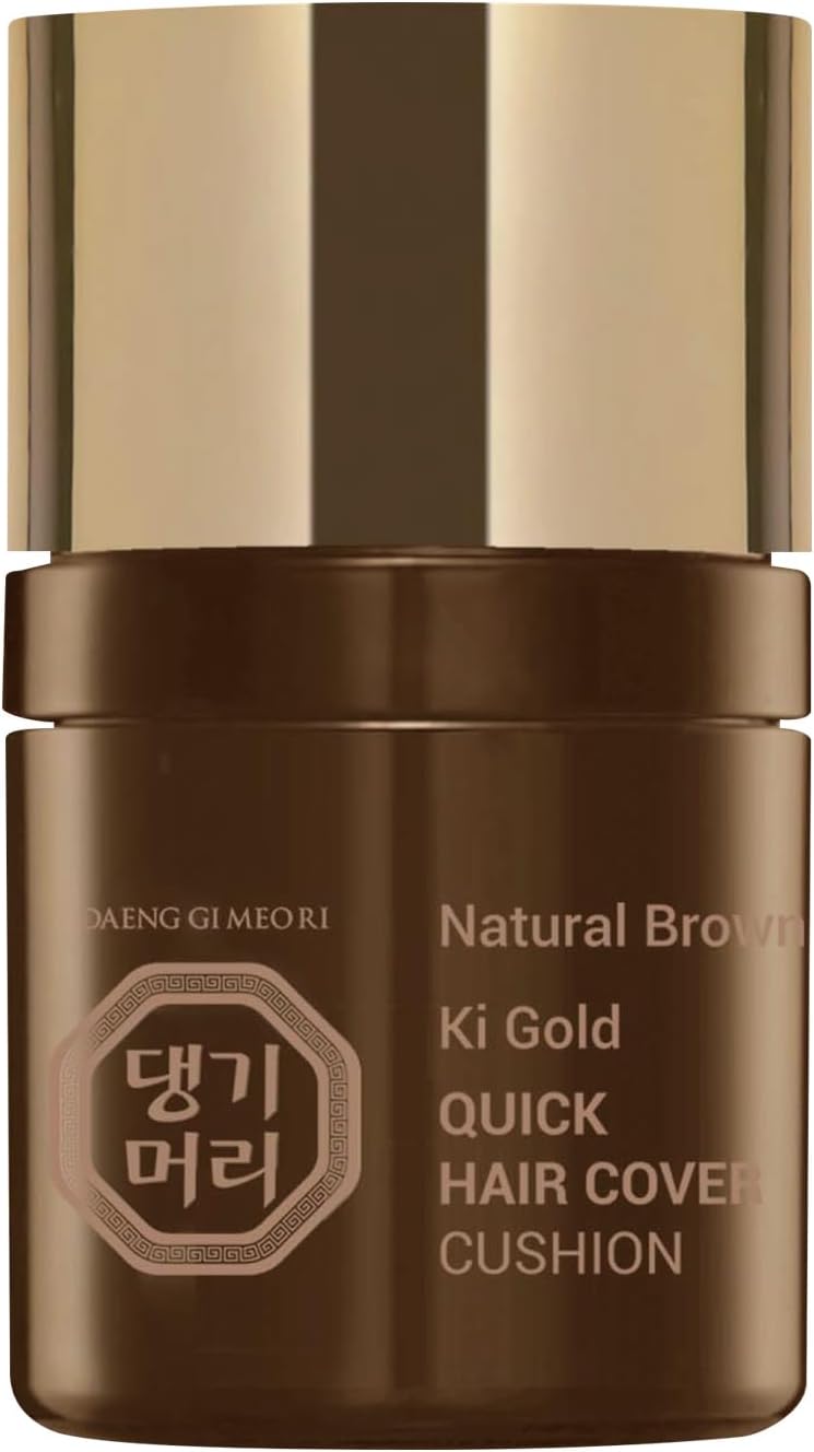 Daeng Gi Meo Ri - Ki Gold Quick Hair Cover Cushion (Natural Brown)