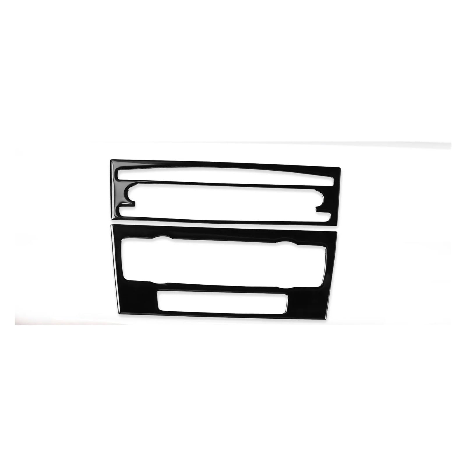 VNHLOTVJL Car Gear Shift Air Conditioner Outlets CD Panel Accessories Sticker Compatible for BMW 3 Series E90 E92 E93 2005-2012 Piano Black(Type26)