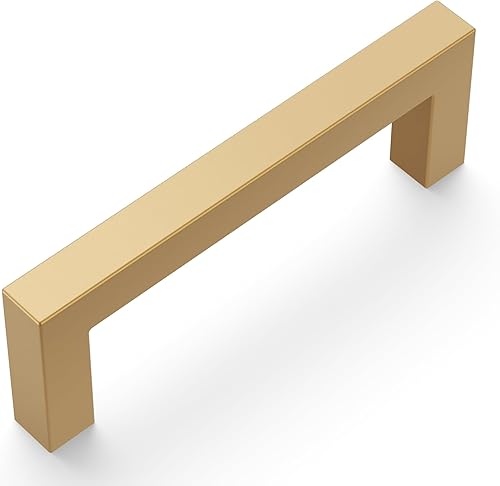 Miniatura 10 de NEIKO Heritage Designs - Tirador contemporáneo de 3 pulgadas de centro a centro, acabado negro mate (paquete de 10)