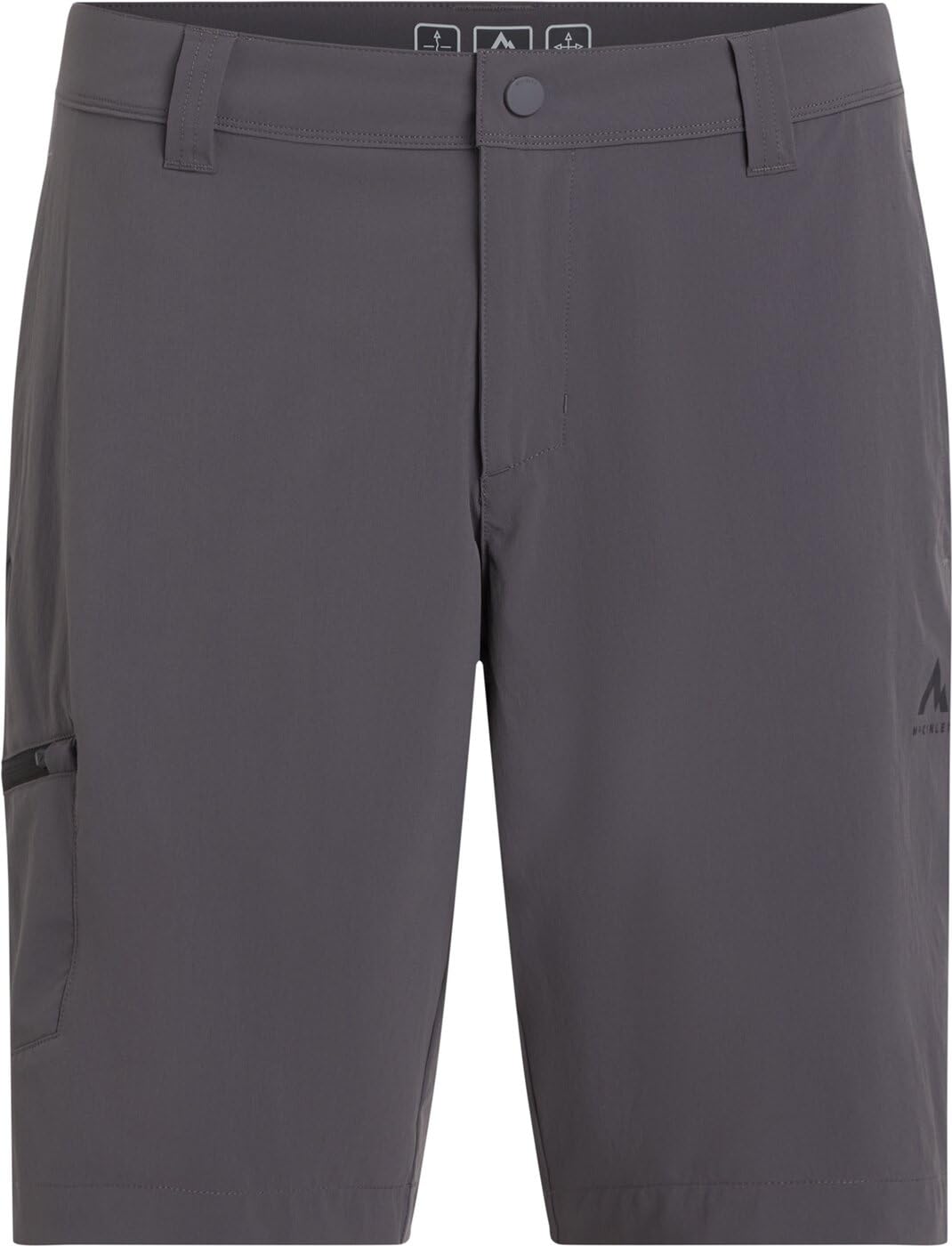 Mckinley Men's Cameron III Bermuda Shorts, Anthracite, 48