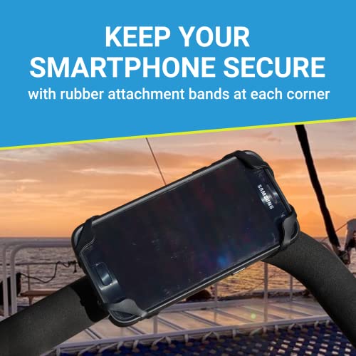 Life Mounts - Boat Mounted Cell Phone Holder - Secure Your Phone While Out On The Water - Holds Most Current Smartphones - Hands Free Calling, Music And Maps #TOP1