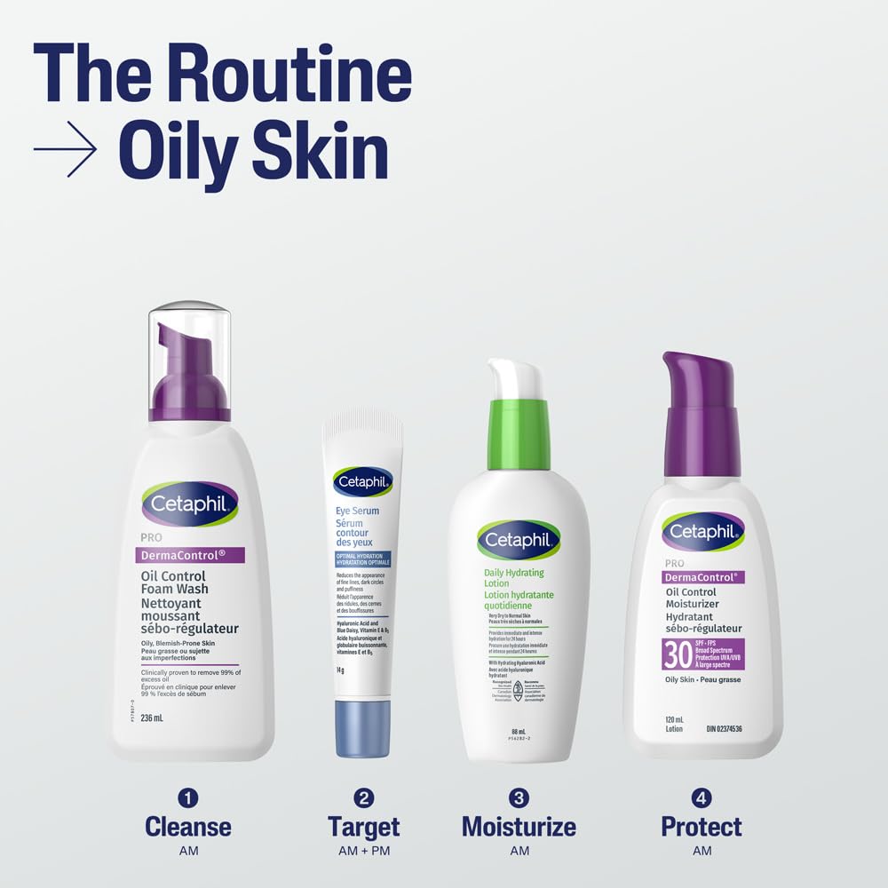 Cetaphil PRO Dermacontrol Oil Control Foam Wash 236ml