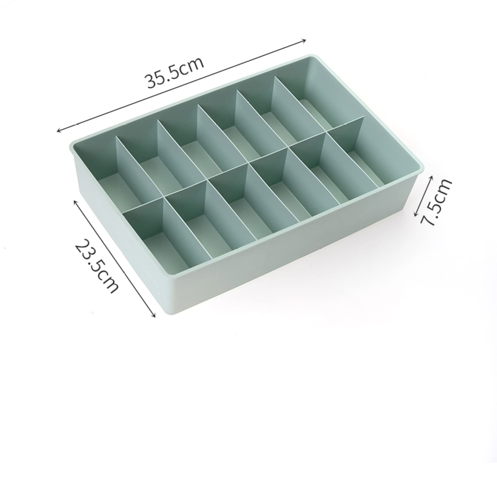 Amazon｜MJKQ9 収納ケース 蓋なし プラスチック製 仕切りボックス 下着