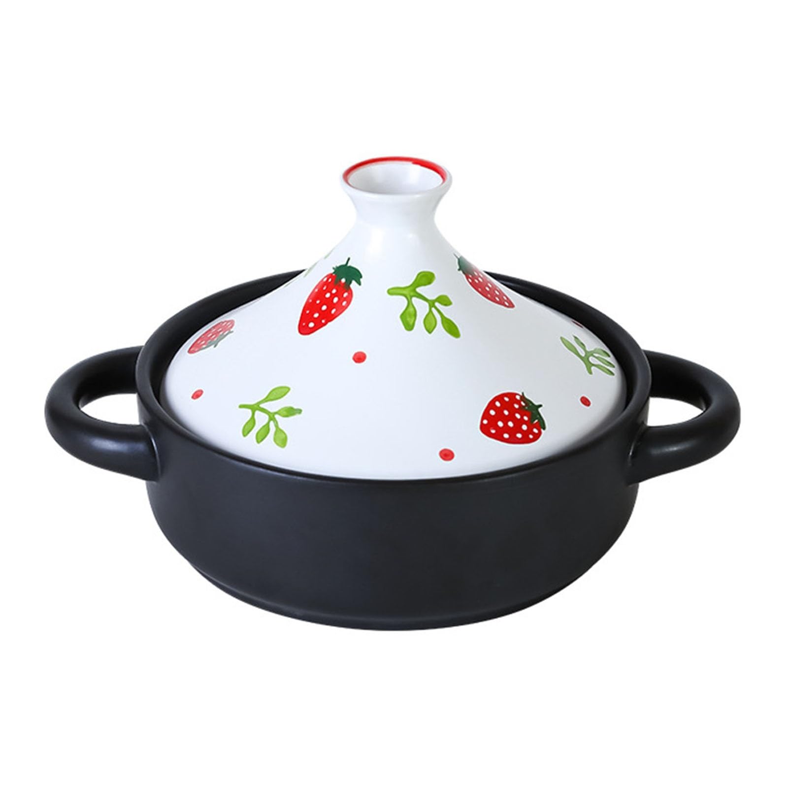 Keramik Tajine Topf Zum Kochen Premium Tagine Marokko Im Japanischen Stil Handbemalter Dekorativer Deckel, Zum Langsamen Schmoren Von Eintöpfen