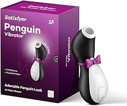 Satisfyer Pro Penguin Next Generation Vibrador de ondas de presión | Succionador de clítoris con 11 modos de vibración | Consolador con batería | Juguete sexual para mujeres | Impermeable (IPX7)