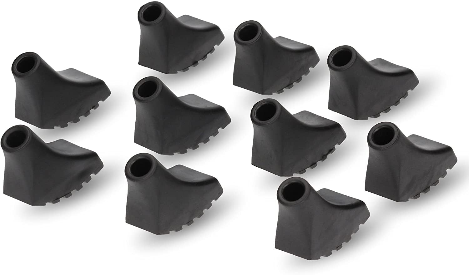 Ricambi Bastoni Cammino Set Di 4 Piedini In Gomma Per Bastoni Da Trekking - Antiscivolo E Di Ricambio Puntali Antiscivolo - Foto 7