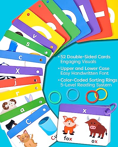The Bambino Tree TBTAFC01 Alphabet Flash Cards - Abc Jumbo Flash Cards For Kids Ages 3-6 thumb #2