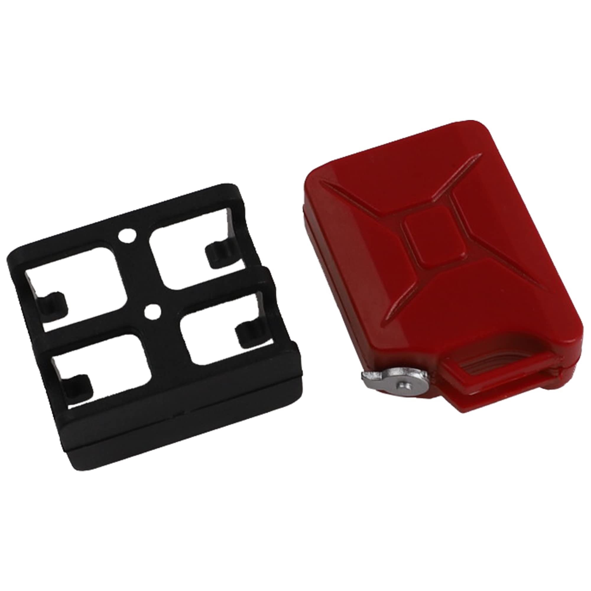 2-Pack 1/10 Scale RC Oil Drum Accessories - Plastic Fuel Tank Decor For Traxxas TRX-4, Axial SCX10, Tamiya CC01 RC Crawler Trucks - View #10