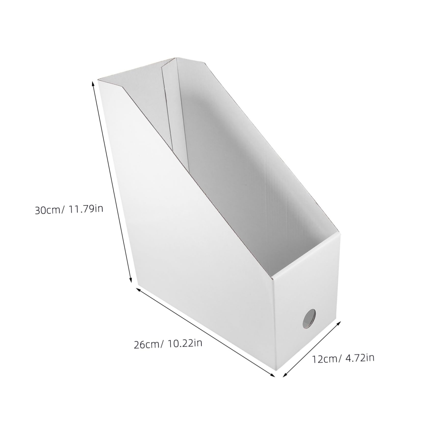 KICHOUSE 3Pcs Desktop File Holder Sturdy Document Organizer for Office Study Desk and Home Efficient Storage for Books Magazines and Files