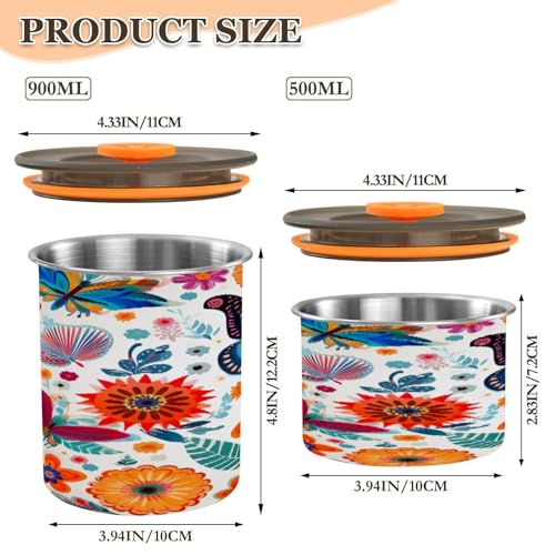 Envase de Café ATTX 500ml Acero Inoxidable Hermético miniatura 2
