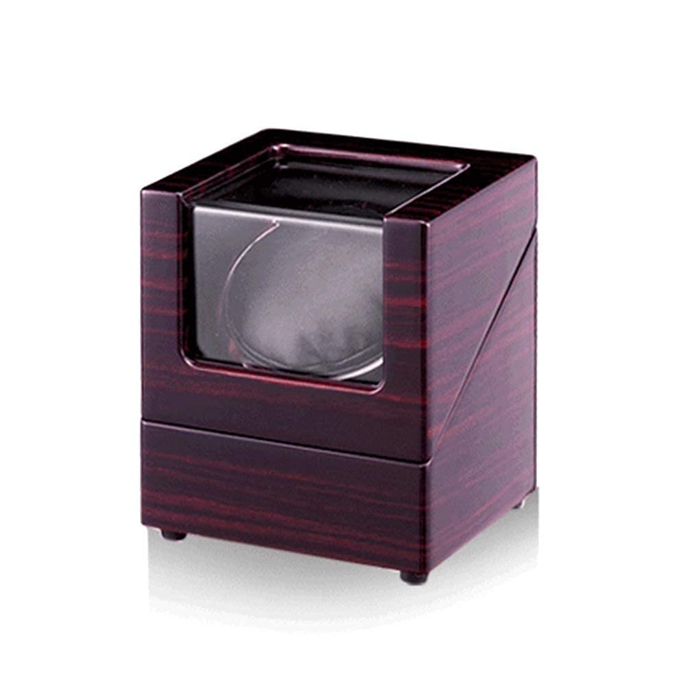 CGCSYZ Watch Automatic Single Watch Winder, With Soft Flexible Watch Pillows, 4 Rotation Modes, Quiet Motors Watches (E A)