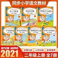 (A4 paper size) Primary school Chinese second grade special review exercise book (7 books with text explanation videos in total) 2020 autumn unified edition 7210121129 Book Cover