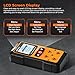 Gas Leak Detector 4-in-1 (H2S, EX, O2, CO) - Reliable Home and Workplace Safety Monitor with Precise Detection - Rechargeable, Rugged Build, Instant Alerts - Temperature Range: 14°F to 131°F