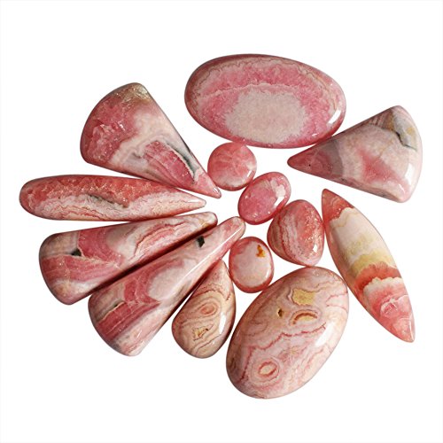 Rhodochrosite rose naturelle polie 77 CYW : finies les pierres ternes pour vos bijoux