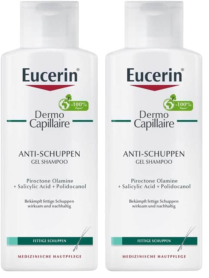 Eucerin Shampoo/Gel A/Forf Gra (Paquete de 2)