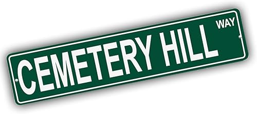 Vista 566 de Ohio Mountains Pick Your Mountain Compatible/repuesto para Ballards Hill United States Mountain Aluminio Metal Tin Street Sign Style decoración