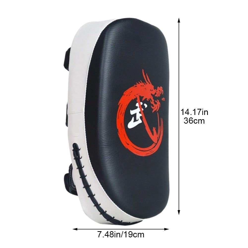 Taekwondo Kick Pads Boxeo Karate Pad Cuero De PU Muay Thai MMA Arte Marcial Kickboxing Punch Mitts Saco De Boxeo Equipo De Entrenamiento De Escudo para Patadas