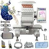 Máquina de coser automática con 12 agujas, para todo tipo de tejidos