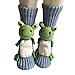 3D Knitted Socks for Women Cute Animals Anti Slip Thermal Socks for Christmas Fashion Cozy Thickened Slipper Sock
