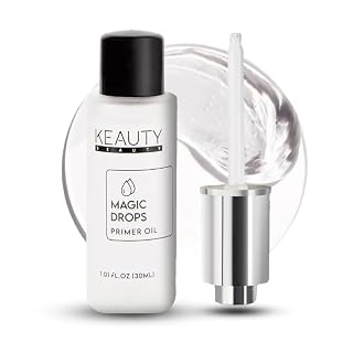 Keauty Beauty Magic Drops Primer Oil | Non-Sticky, Lightweight & Smooth Finish Radiant Face Makeup | Fast Absorbing, Pore Minimizing for Face, 30ml