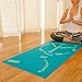 RatMat Yoga Mats - Thick ¼ - Foldable and Rollable - Travel Friendly - Yoga Towel Bundles - Phthalate Free Mats - 100% Microfiber Yoga Towels