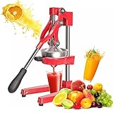 Manual Orange Juicer, Professional Citrus Juicer, Heavy Duty Orange Juice Squeezer, Orange Crusher Lemon Squeezer for Fruit Drink Shops - Image 1