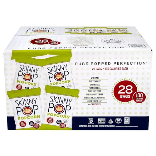Image of Skinny Pop Popcorn, 0.65 oz, 28-count