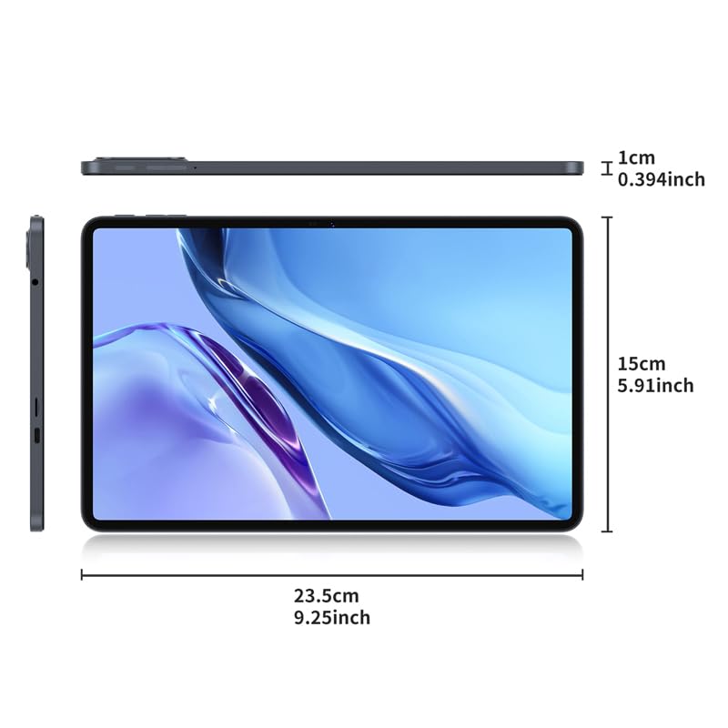 Image of redbeat 12 Inch Tablet, 2026 Android 15 Gaming Tablet with Keyboard Pen Case, 36GB RAM 256GB ROM, 2K IPS Display, 13MP Camera, 2.0GHZ, 8-Core, 5G WiFi & Bluetooth 5.0, 8000mAh Battery (Black)