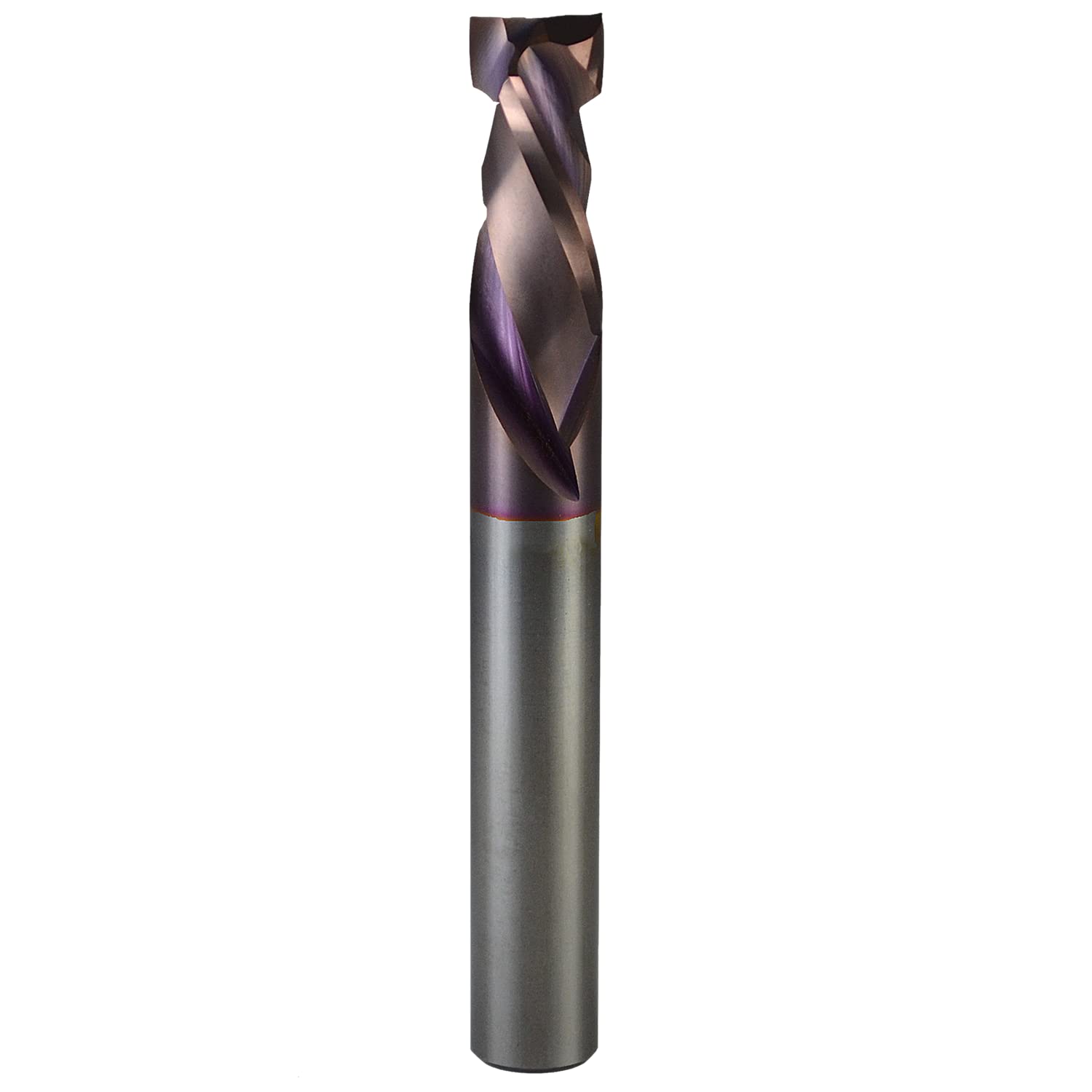 LMT Onsrud60-123MC Solid Carbide Coated Two Flute Finishing Compression, 3/8" D x 7/8" CL x 2-1/2" OAL x 3/8" Shank