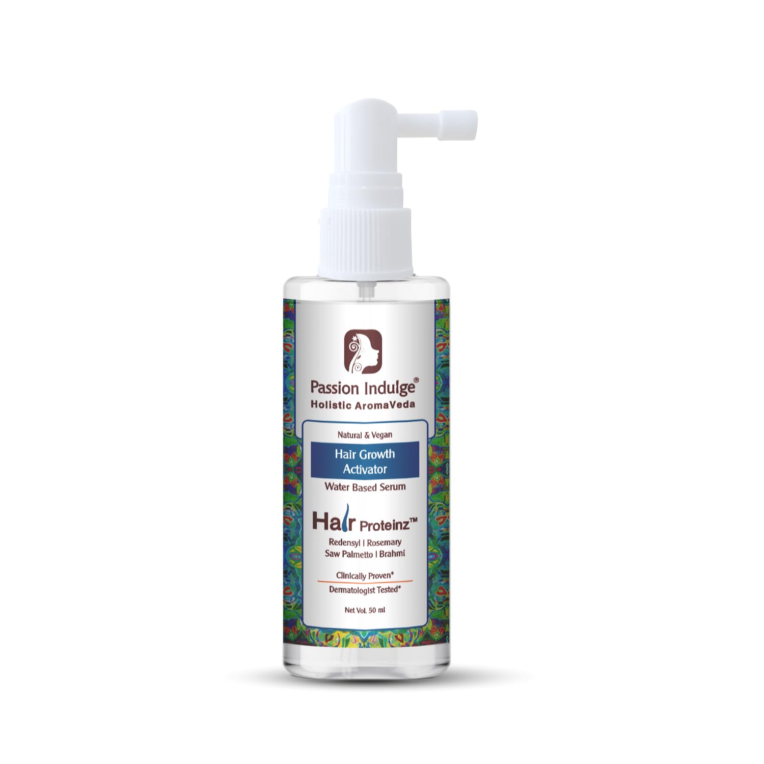 Passion Indulge Hair Growth Serum Rosemary HAIR PROTEINZ ACTIVATOR with Redensyl, Rosemary, Brahmi & Saw Palmetto| Water based Hair Serum for Women & Men - 50 ML |Pack of 1-image-49