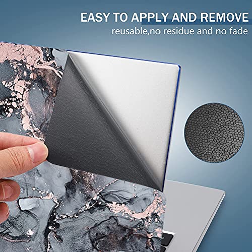 Vinilo para portátil impermeable y reutilizable universal acabado mármol 5 4