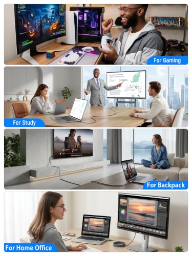 Cable HDMI de alta velocidad de 48 Gbps para conectar tu proyector de cine 7