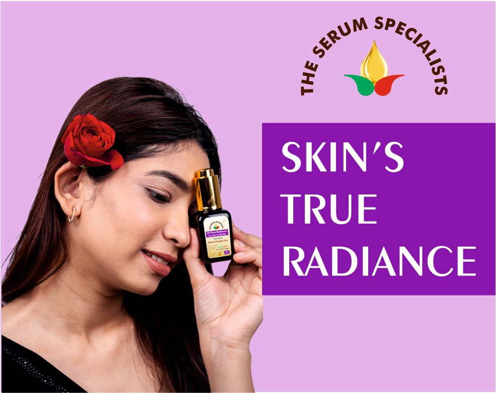 Image of Oil Free Radiance Face Elixir - Mattifying & Illuminating | Lightweight Formula | Provides Radiant Glow without Greasiness | 30ml