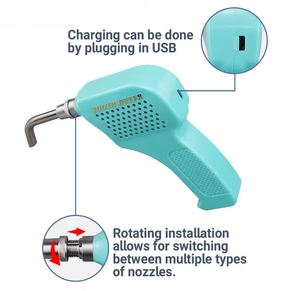 Teeth Dryer Dry Heater USB Charged High Pressure Sterilization 134 ℃ Laboratory Equipment