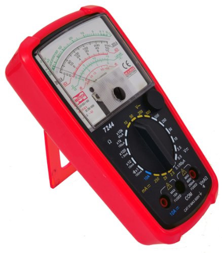 Tekpower 7-Function 20-Range Analog Multimeter, Tp7244 #TOP1