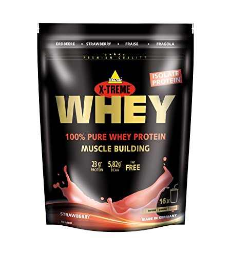 Preisvergleich Produktbild Inkospor X-Treme Whey Protein, Erdbeere, 500g Beutel
