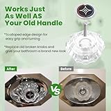 gcbcrit Shower Knob Replacement for 940-240, Shower Handle Compatible with Price Pfister Old Style Avante Single Handle Tub and Shower Faucets, Shower Handle Replacement, Clear Acrylic - Image 5