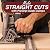 ProGrip Straight Edge Clamps Ideal for Cutting Large Sheets of Plywood and Dado Slots (All 3 Clamps 24, 36 and 50 inch)