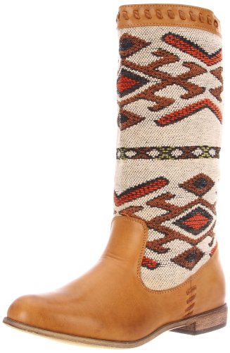 Wanted Shoes Women's Nava Knee-High Boot,Tan,8.5 M US