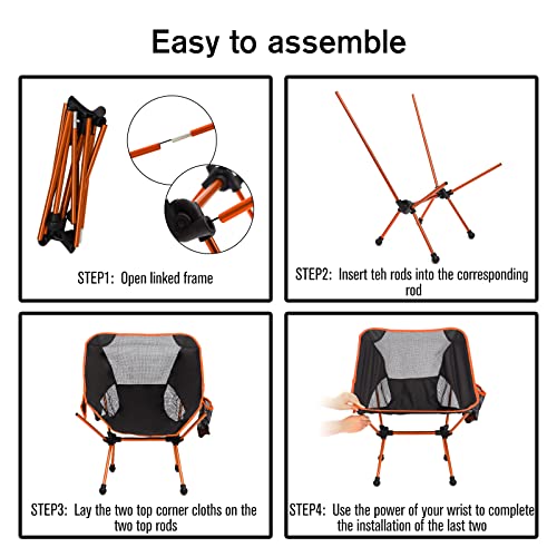 Fineman-Backpack-Camping-Chairs-for-Adults-Folding-Portable-Camp-Gear-Outdoor-Chairs-Lightweight-Beach-Chairs-for-Travel-Fishing-Hiking-Stadium-Patio-Picnic-Orange